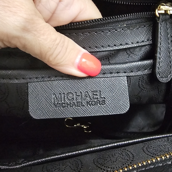 Michael Michael Kors Blue Satchel - Picture 5 of 8